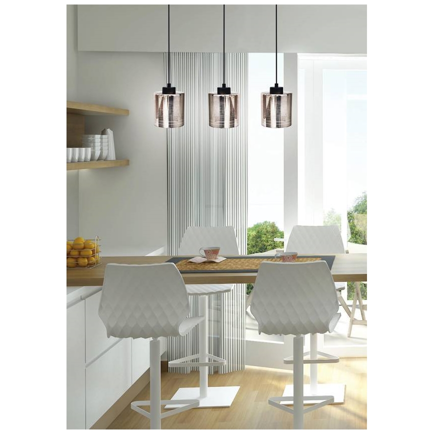 Lestenec na vrvici COX 3xE27/60W/230V