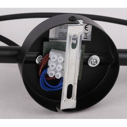 Lestenec na vrvici COX 3xE27/60W/230V
