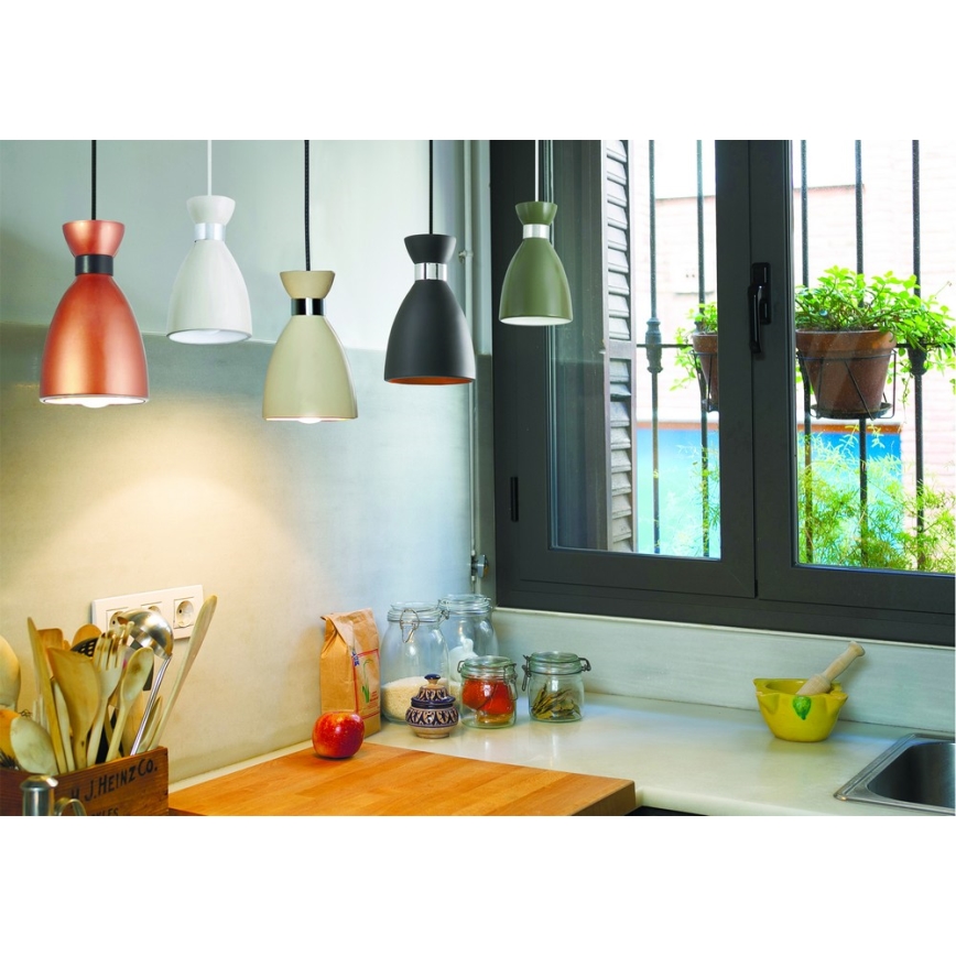 Lestenec na vrvici CUTE 1xE27/60W/230V