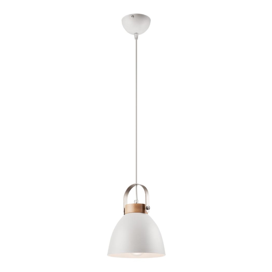 Lestenec na vrvici DANIELLE 1xE27/60W/230V bukev