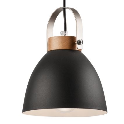 Lestenec na vrvici DANIELLE 2xE27/60W/230V bukev