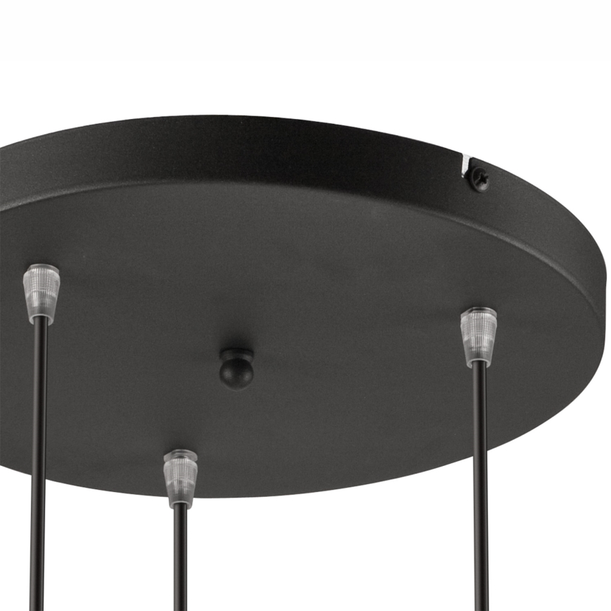 Lestenec na vrvici DANIELLE 3xE27/60W/230V bukev