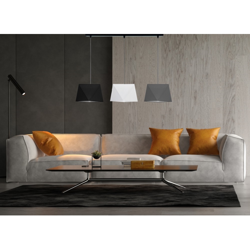 Lestenec na vrvici DIAMENT 3xE27/60W/230V