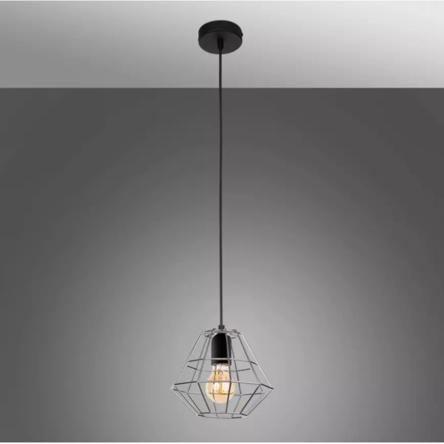 Lestenec na vrvici DIAMOND 1xE27/60W/230V