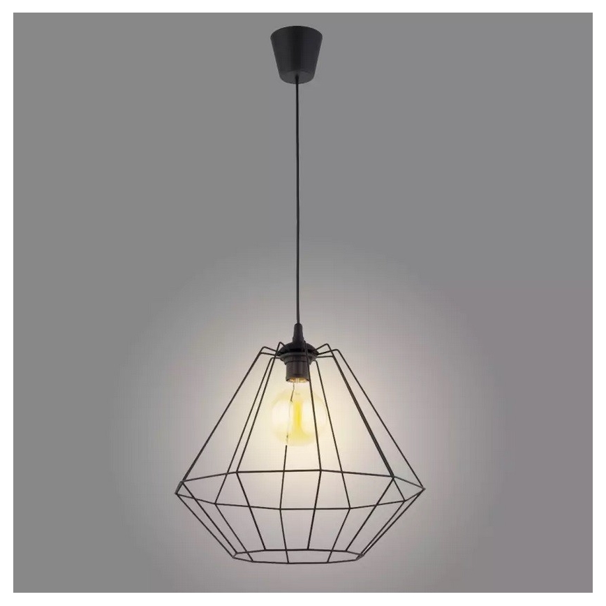 Lestenec na vrvici DIAMOND 1xE27/60W/230V