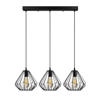 Lestenec na vrvici DIAMOND 3xE27/100W/230V