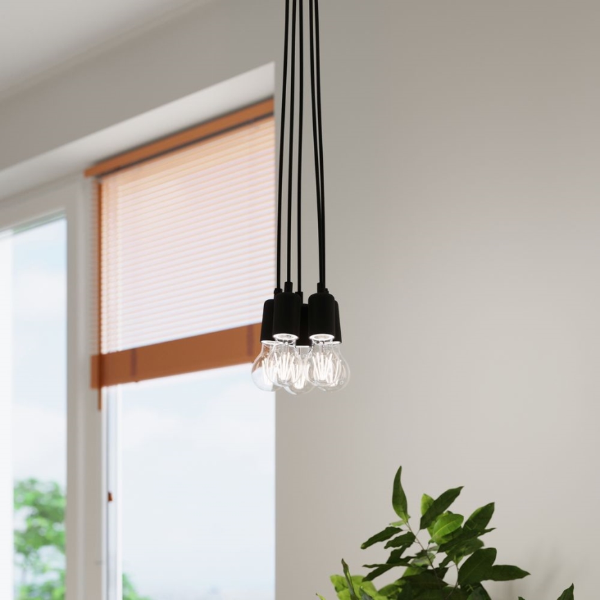 Lestenec na vrvici DIEGO 1xE27/60W/230V