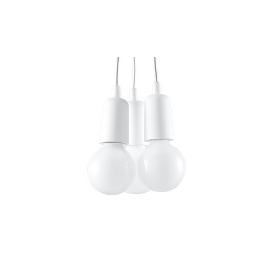 Lestenec na vrvici DIEGO 3xE27/60W/230V