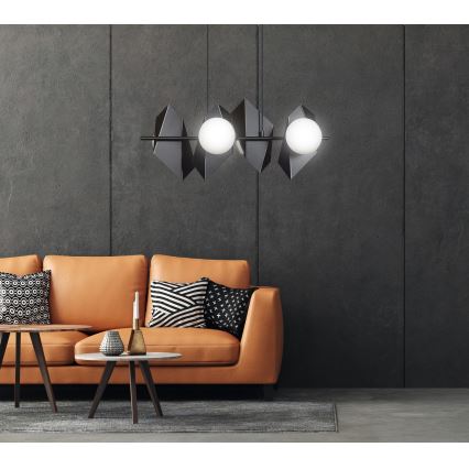 Lestenec na vrvici DRIFTON 4xE14/10W/230V črna