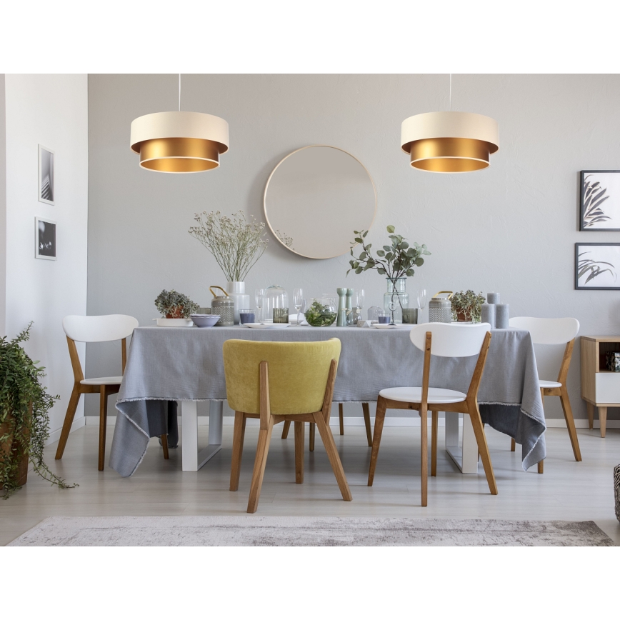 Lestenec na vrvici DUO 1xE27/60W/230V