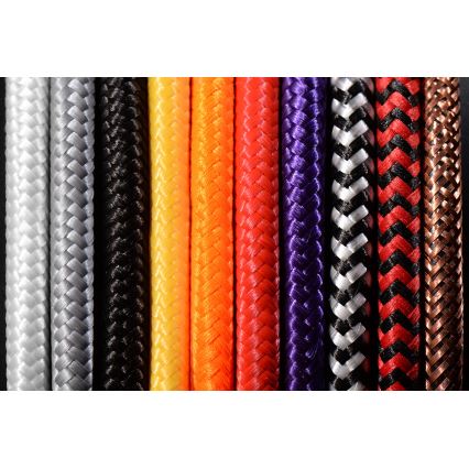 Lestenec na vrvici EDISON 1xE27/60W/230V oranžen