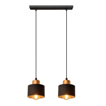 Lestenec na vrvici EDISON 2xE27/15W/230V
