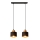 Lestenec na vrvici EDISON 2xE27/15W/230V