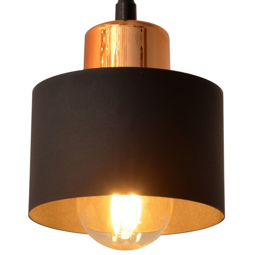 Lestenec na vrvici EDISON 2xE27/15W/230V