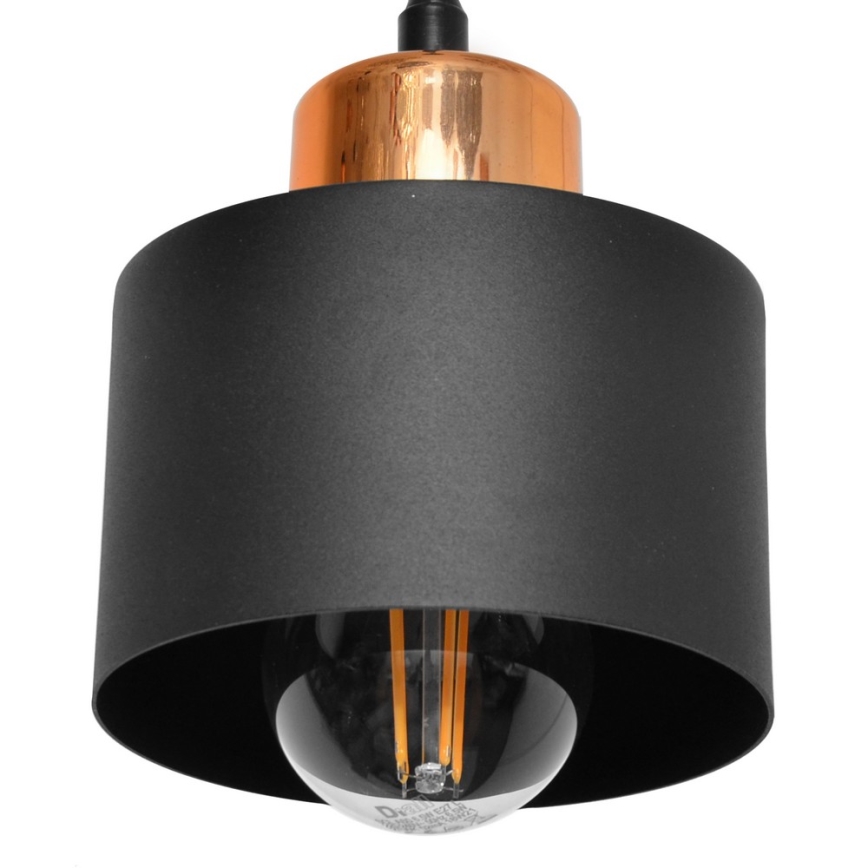 Lestenec na vrvici EDISON 2xE27/15W/230V