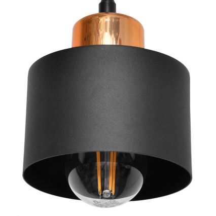 Lestenec na vrvici EDISON 3xE27/15W/230V