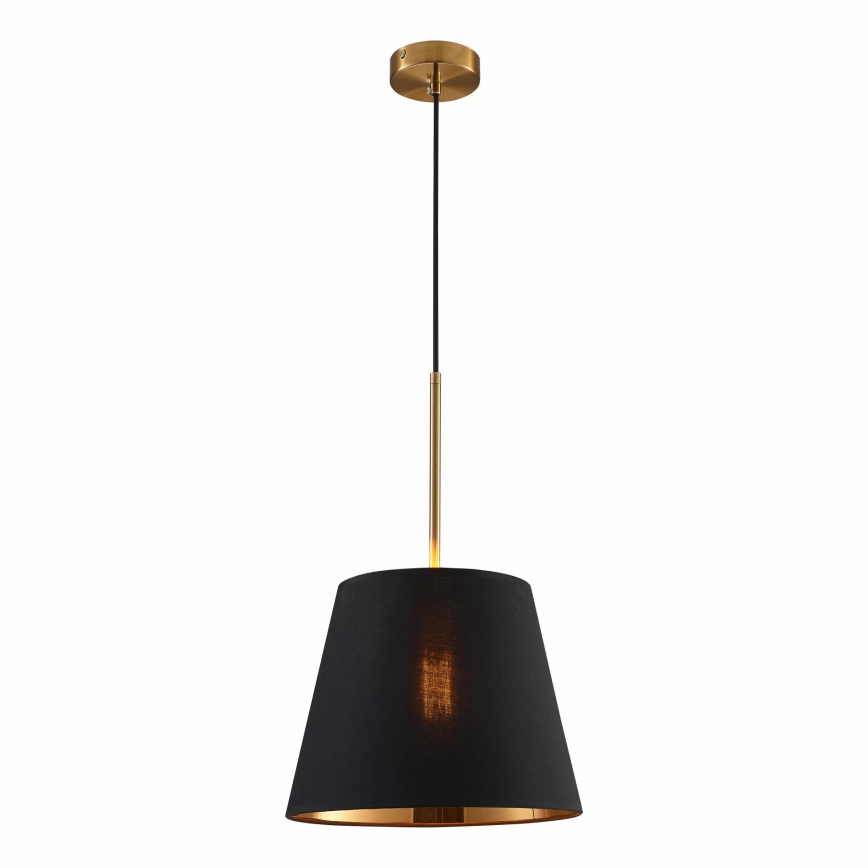 Lestenec na vrvici ELENA 1xE27/20W/230V črna