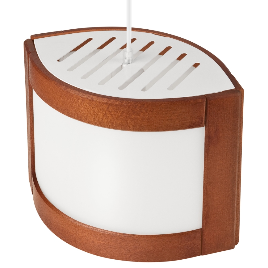 Lestenec na vrvici ELODIE 1xE27/60W/230V hrast