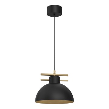 Lestenec na vrvici ESTATE 1xE27/15W/230V črna