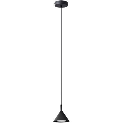 Lestenec na vrvici ETNA 1xGX53/15W/230V črna