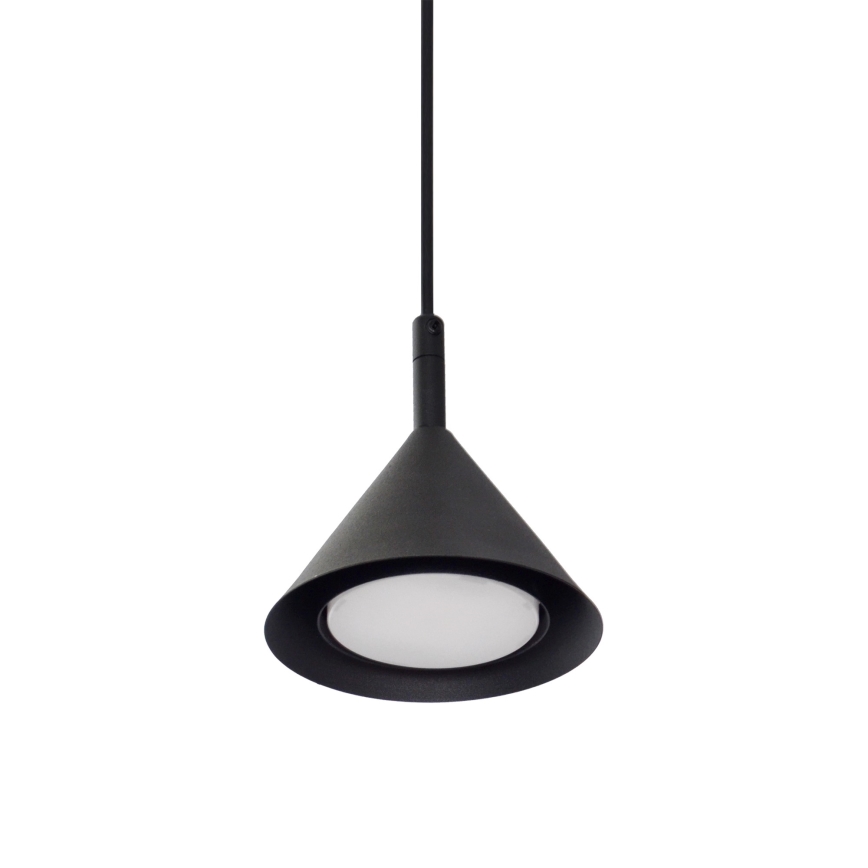 Lestenec na vrvici ETNA 2xGX53/15W/230V črna