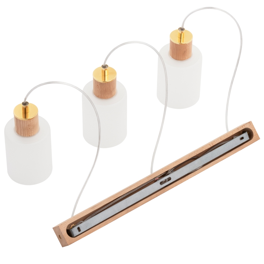 Lestenec na vrvici EVIC 3xE27/60W/230V