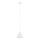 Lestenec na vrvici FABO 1xE27/15W/230V bela