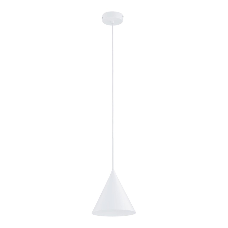 Lestenec na vrvici FABO 1xE27/15W/230V bela