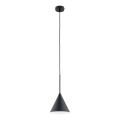 Lestenec na vrvici FABO 1xE27/15W/230V črna