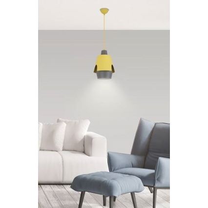 Lestenec na vrvici FALUN 1xE27/40W/230V