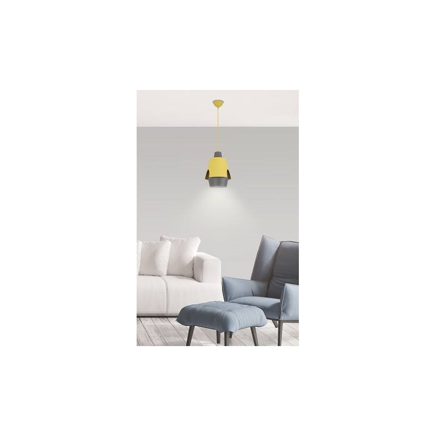 Lestenec na vrvici FALUN 1xE27/40W/230V