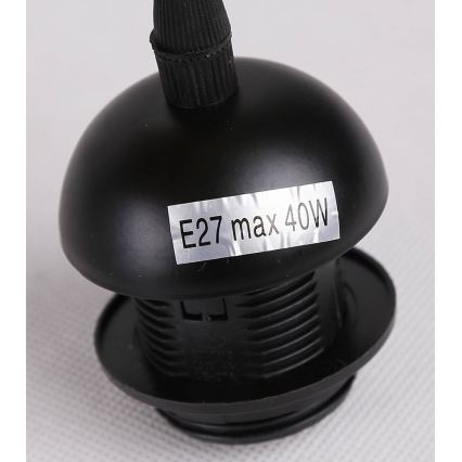 Lestenec na vrvici FELIS 1xE27/60W/230V