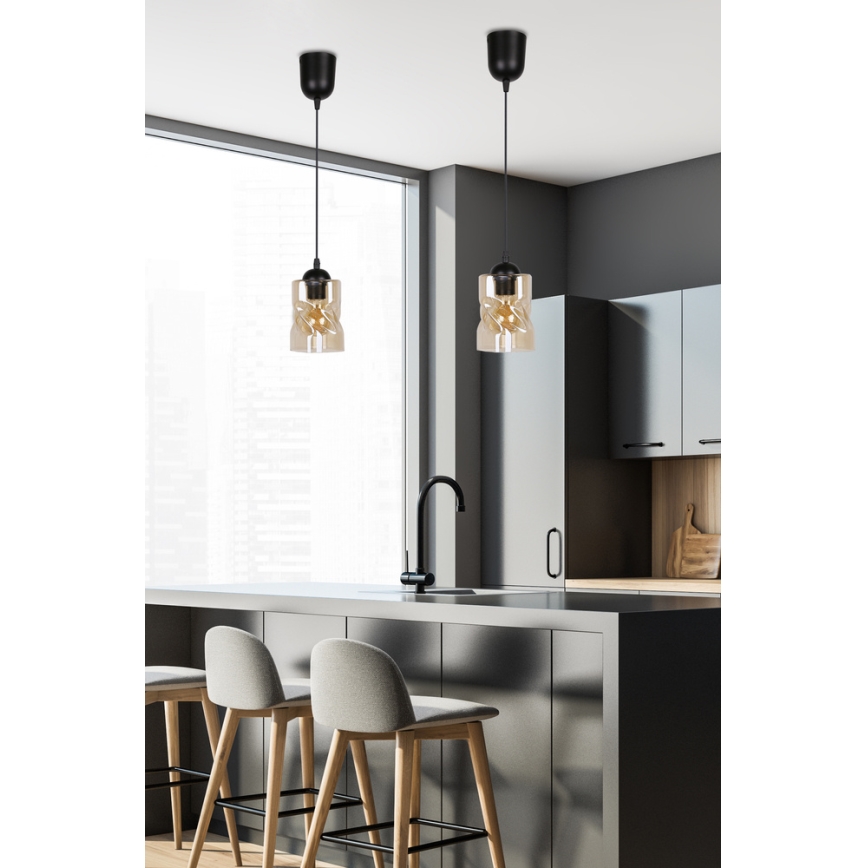 Lestenec na vrvici FELIS 1xE27/60W/230V