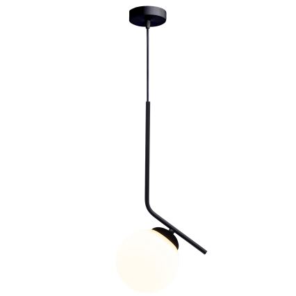 Lestenec na vrvici FIRA 1xE27/60W/230V črna