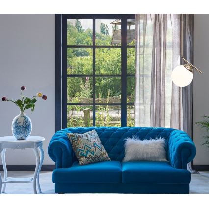 Lestenec na vrvici FIRA 1xE27/60W/230V zlata