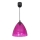 Lestenec na vrvici FLASH 1xE27/60W/230V roza