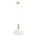 Lestenec na vrvici FOTYN 1xE27/15W/230V rjava