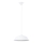 Lestenec na vrvici FRIKA 1xE27/15W/230V pr. 34 cm bela