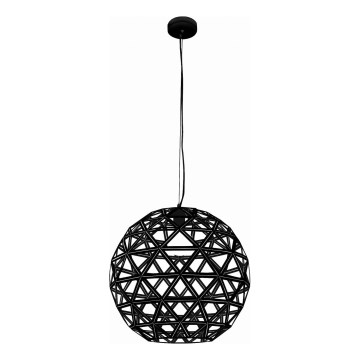 Lestenec na vrvici FROZEN 1xE27/60W/230V pr. 50 cm črna