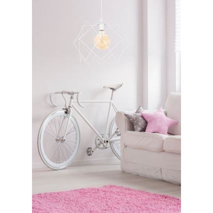Lestenec na vrvici GALL 1xE27/60W/230V bel