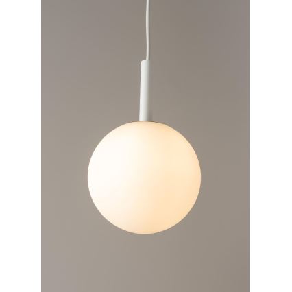 Lestenec na vrvici GAMA 1xG9/12W/230V bela