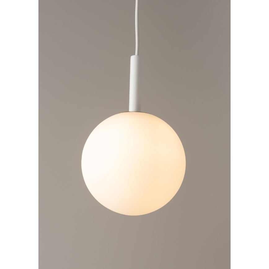 Lestenec na vrvici GAMA 1xG9/12W/230V bela