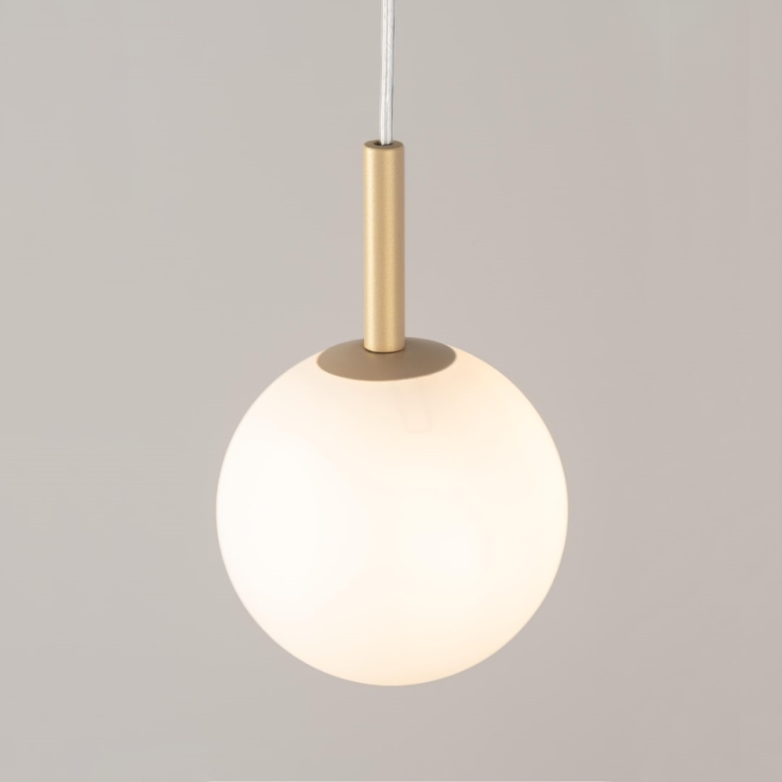 Lestenec na vrvici GAMA 1xG9/12W/230V zlata