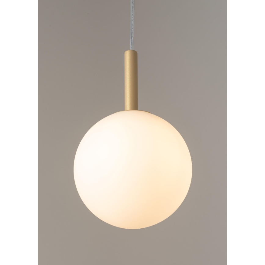 Lestenec na vrvici GAMA 1xG9/12W/230V zlata