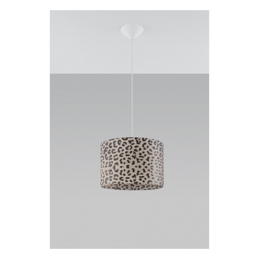 Lestenec na vrvici GEPARD 1xE27/60W/230V