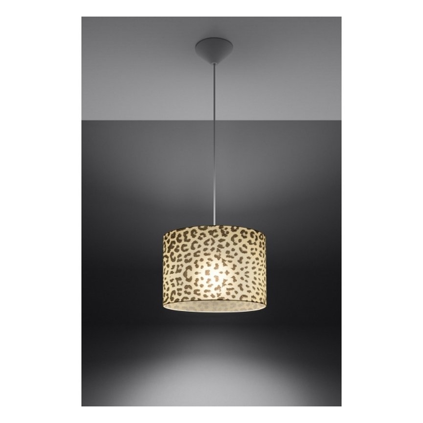 Lestenec na vrvici GEPARD 1xE27/60W/230V