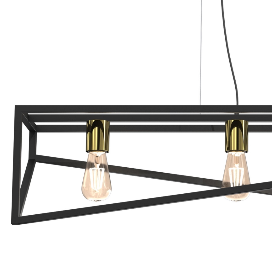 Lestenec na vrvici GOTE 4xE27/60W/230V