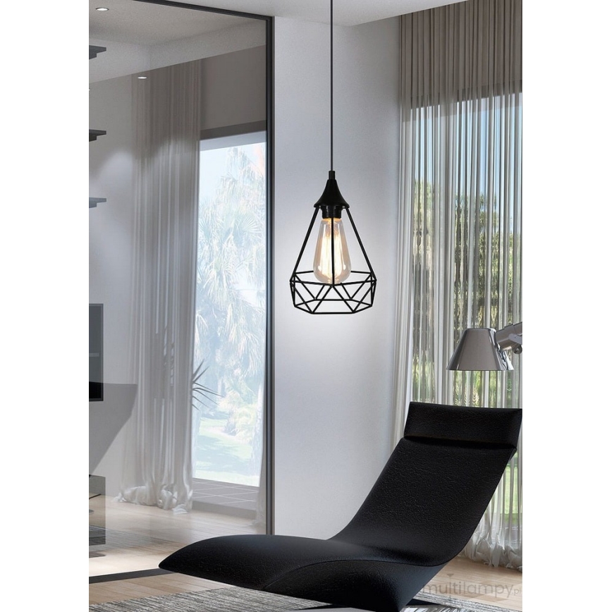 Lestenec na vrvici GRAF 1xE27/60W/230V