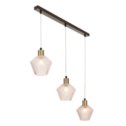 Lestenec na vrvici GRENIKO 3xE14/40W/230V