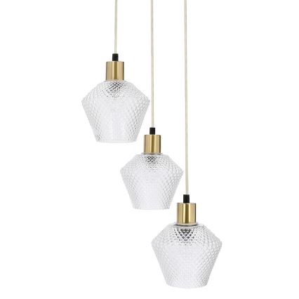 Lestenec na vrvici GRENIKO 3xE14/40W/230V